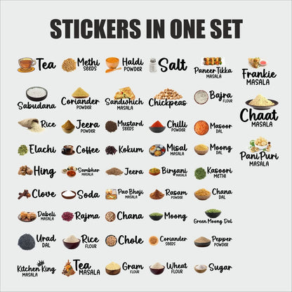 Peppy Kitchen Identifiers (Pack Of 10 With 50 Elements)