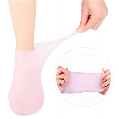 Silicon Moisturizing Gel Socks